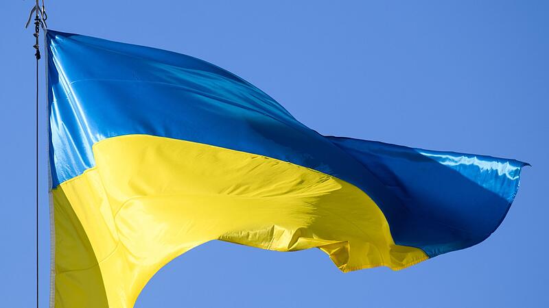 Ukrainische Flagge