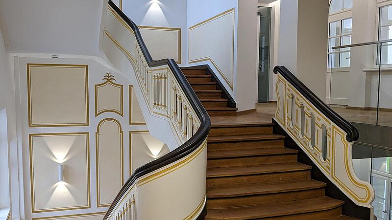 Treppenhäuser in Kurhausbad und Kurhaushotel Treppenhäuser in Kurhausbad und Kurhaushotel