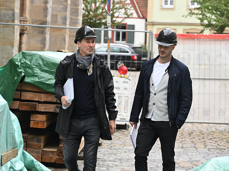 Besichtigung RathausbaustelleForchheimBesichtigung der Rathausbaustelle Forchheim