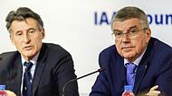 Sebastian Coe und Thomas Bach Sebastian Coe und Thomas Bach