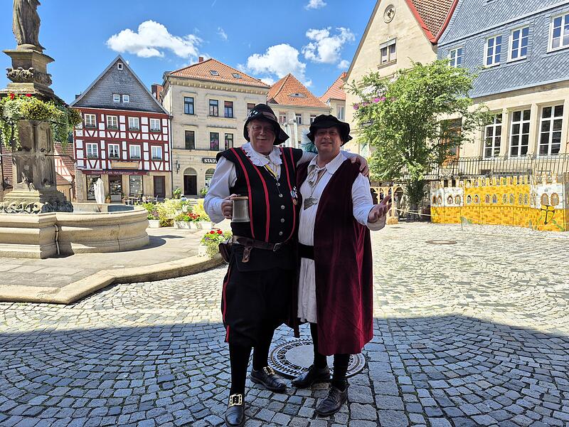 Das Historische Kronacher Stadtspektakel hat TraditionKronach feiert Stadtspektakel