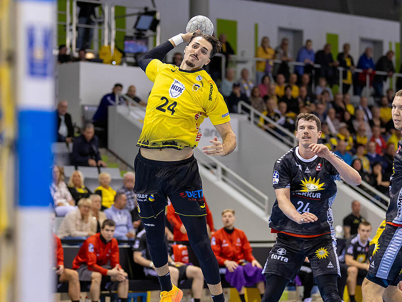 Mikael Helmersson traf für Italien sechs Mal gegen Frankreich - zum Sieg reichte das nicht.