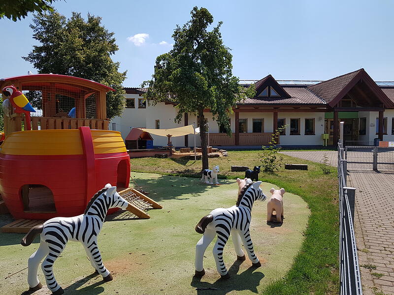 „Haus für Kinder“ heißt der Kindergarten in Pinzberg. Ihn soll ein Neubau in Gosberg ergänzen.