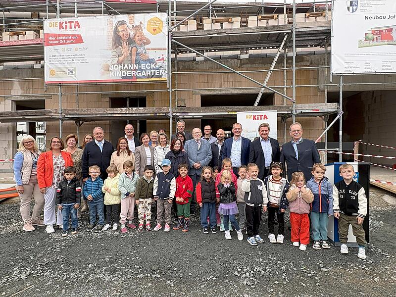 Richtfest Neubau Johann-Eck-Kindergarten Richtfest Neubau Johann-Eck-Kindergarten