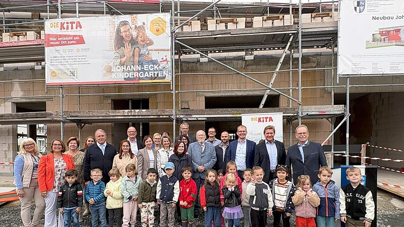 Richtfest Neubau Johann-Eck-Kindergarten Richtfest Neubau Johann-Eck-Kindergarten
