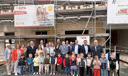 Richtfest Neubau Johann-Eck-Kindergarten