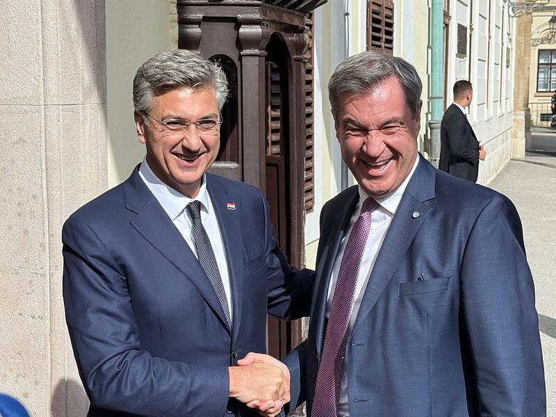 Ministerpräsident Söder in Kroatien Ministerpräsident Söder in Kroatien
