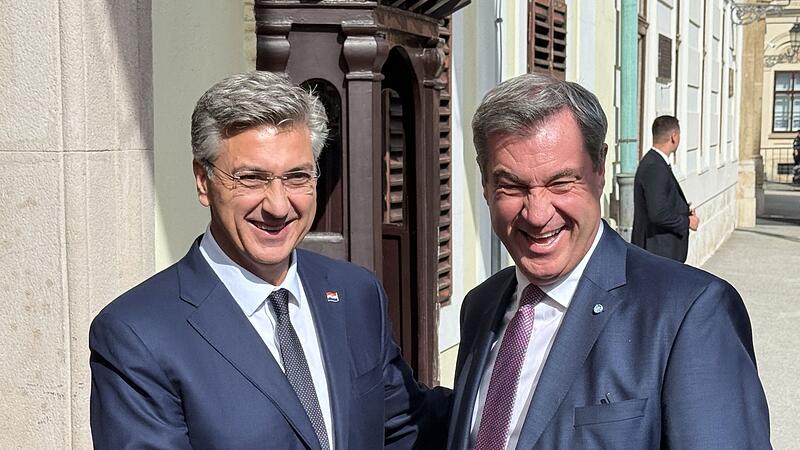 Ministerpr&auml;sident S&ouml;der in Kroatien