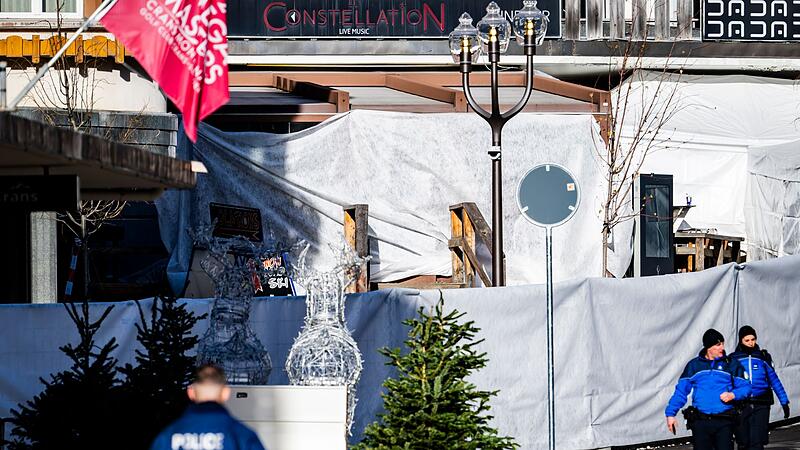 Explosion bei Silvesterparty in Skiort in der Schweiz