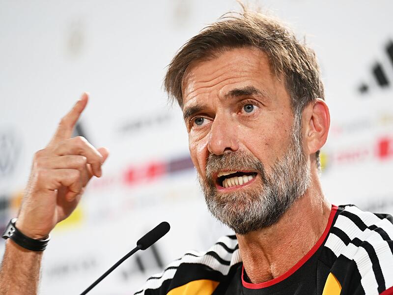 Fu&szlig;ball-Nationalmannschaft - Pressekonferenz