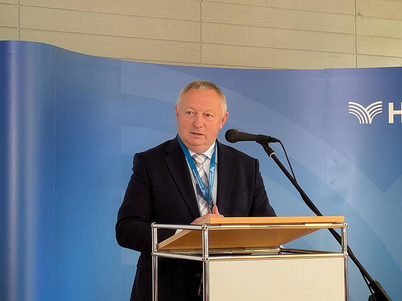 Über die Bedeutung der Privatklinik Regena für die Region sprach Landrat Thomas Bold. Über die Bedeutung der Privatklinik Regena für die Region sprach Landrat Thomas Bold.