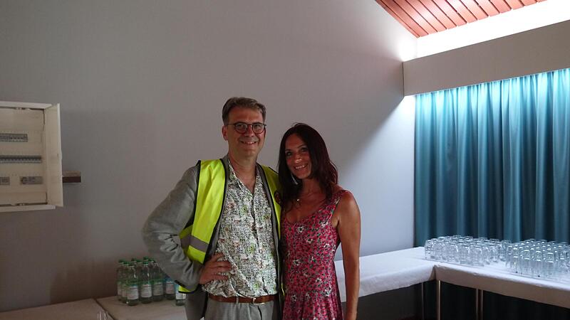 Christian Jaklin mit Lebensgefährtin Carmen Köber.Forchheim & Fränkische Schweiz Christian Jaklin mit Lebensgefährtin Carmen Köber.Forchheim & Fränkische Schweiz