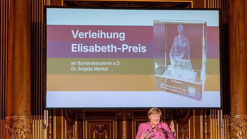 Ehemalige Bundeskanzlerin Merkel erhält Caritas-Preis Ehemalige Bundeskanzlerin Merkel erhält Caritas-Preis