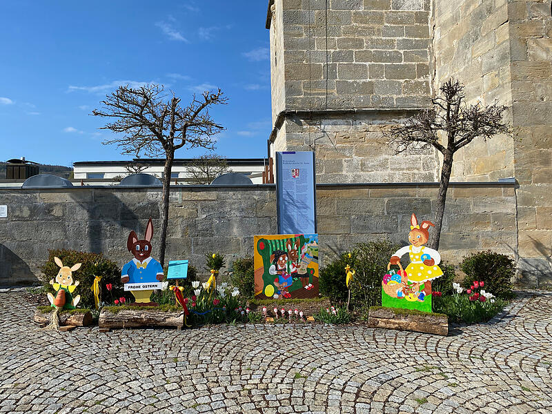 Osterbrunnen WeilersbachOsterbrunnen Fr&auml;nkische Schweiz 2025 Teil 2