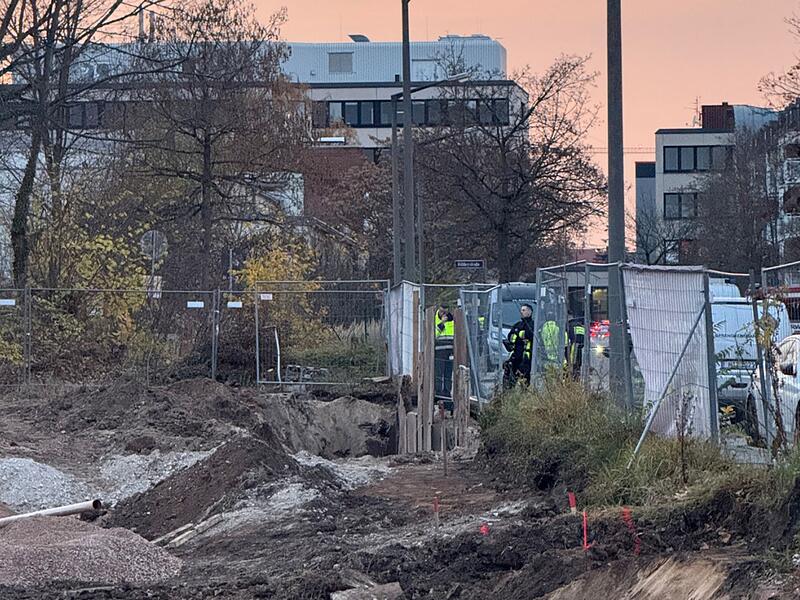 Fund einer Fliegerbombe in Nürnberg Fund einer Fliegerbombe in Nürnberg