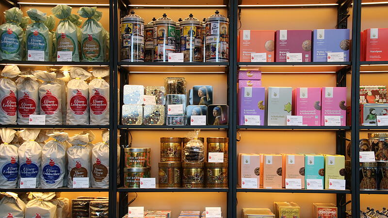 Das vielseitige Sortiment im Gesch&auml;ft in Bad Kissingen