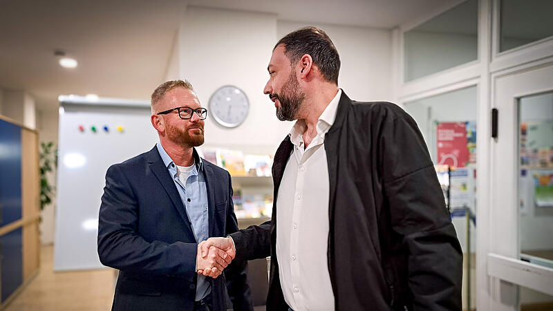 B&uuml;rgermeisterwahl in Weitramsdorf: Stichwahl zwischen Dominic Juck und Hans Steinfelder.