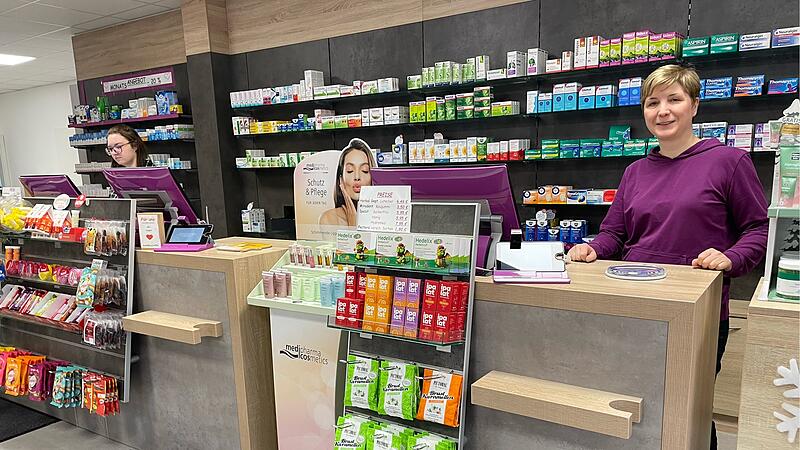 Ebelsbach Rosenapotheke mit modernem Desing an neuem Standort