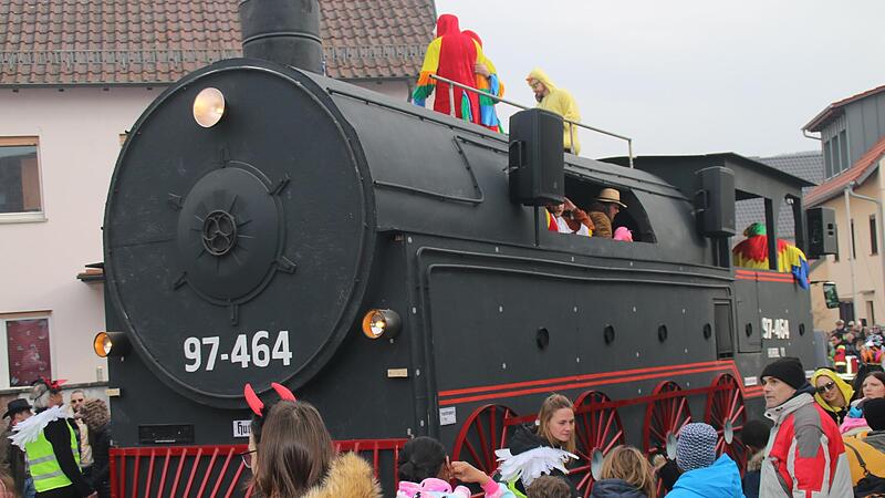 Faschingszug in Thulba Faschingszug in Thulba