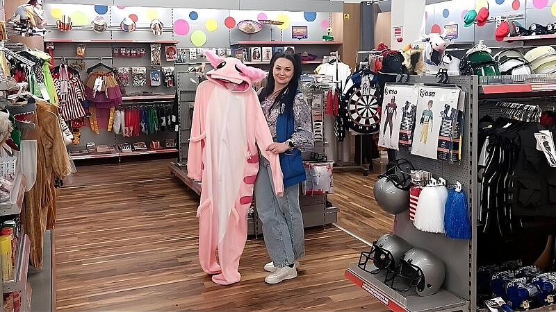 Christina McCarthy empfiehlt diese Verkleidung als Axolotl zum Fasching in Forchheim.