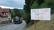 Der Kauerndorfer Tunnel ist seit vergangener Woche beschlossene Sache. Nun meldet sich dazu die Kulmbacher Kreisgruppe des Bund Naturschutz zu Wort. Foto: Archiv/Peter Müller