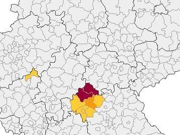 Ganz im Norden Frankens gibt es die meisten Menschen namens Kleinhenz.