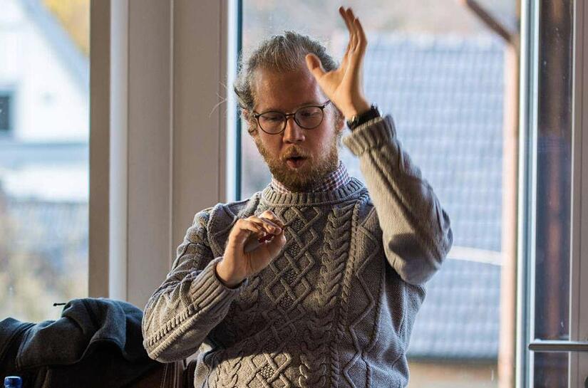 Musik ist das Leben von Lukas Alois Roth, der sich dafür in zahlreichen Projekten engagiert.