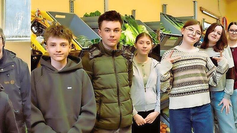 Unser Foto zeigt F. Mahn, F. Sch&auml;fer, E. Kutz (Tafel), K. Ruppel, B. Hennig, F. Winterbauer, E. Schindler, L. Kaiser, L. Goldstein, S. Kaiser, N. Hofmann sowie S. Kiesel.