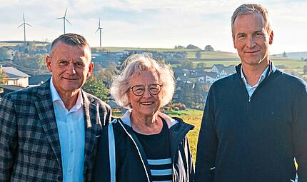 Ingo Ehrhardt, Christa und Frank Hammerschmidt (von links) sind Gesch&auml;ftsf&uuml;hrer des Unternehmens.Veronika Schadeck