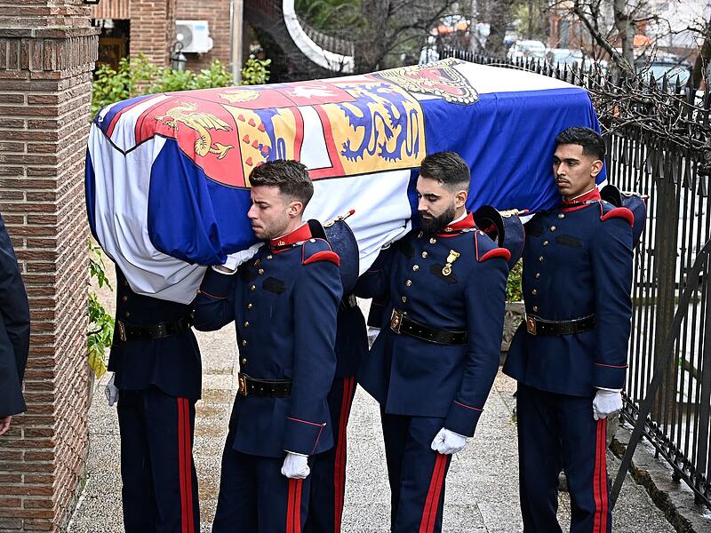 Beisetzung von Irene von Griechenland in Madrid