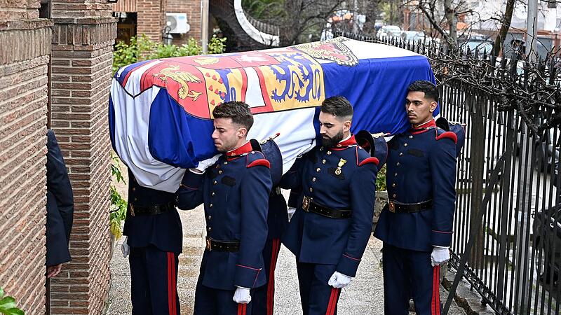 Beisetzung von Irene von Griechenland in Madrid