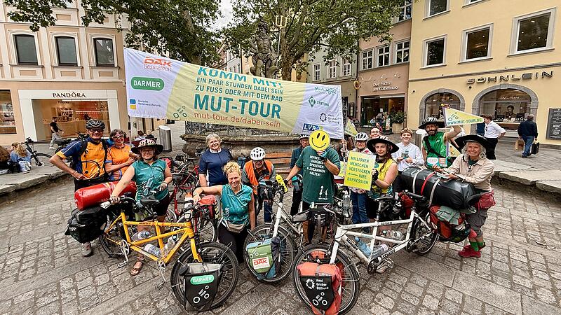 Die Teilnehmer der ersten MUT-Etappe sind wohlbehalten in Bamberg eingerollt.