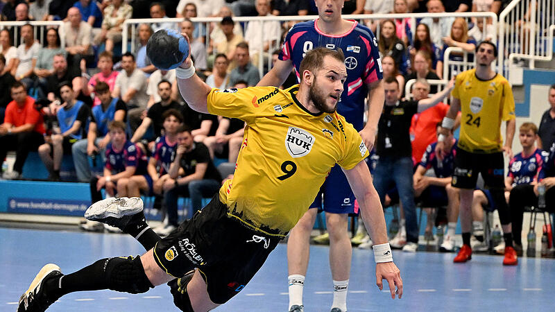 TSV Bayer Dormagen vs. HSC 2000 Coburg - 2. Handball Bundesliga 2025/26 - 33. Spieltag HSC-Kreisläufer Bartek Bis erzielte sechs Treffer beim Coburger Auswärtssieg in Dormagen.