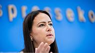 Geraldine Dany-Knedlik vom  Deutschen Institut für Wirtschaftsforschung stellte  die neue Konjunkturprognose führender Wirtschaftsinstitute vor.