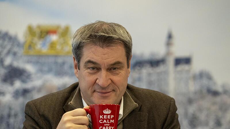 Geht trotz Rekordzahlen bei den Neuinfektionen mit der Lockerung von Corona-Regeln in Bayern einen Sonderweg in Deutschland: Ministerpräsident Markus Söder (CSU). Geht trotz Rekordzahlen bei den Neuinfektionen mit der Lockerung von Corona-Regeln in Bayern einen Sonderweg in Deutschland: Ministerpräsident Markus Söder (CSU).