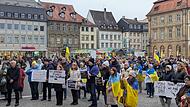 Ukraine Solidarität Bamberg 3 Jahre Maxplatz
