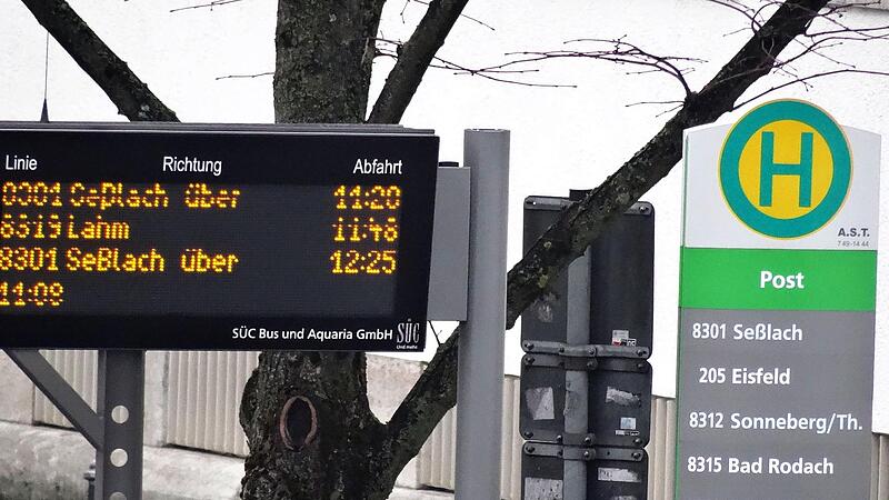 Die OVF-Busse stehen am Freitagvormittag still, der Coburger Stadtbusbetrieb läuft uneingeschränkt.