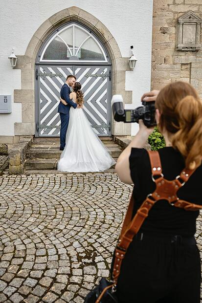 Fotografin Sandra Neder mag elegante Hochzeiten.