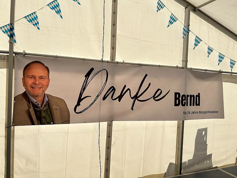 Verabschiedung von B&uuml;rgermeister Bernd Reisenweber in Ebersdorf bei Coburg