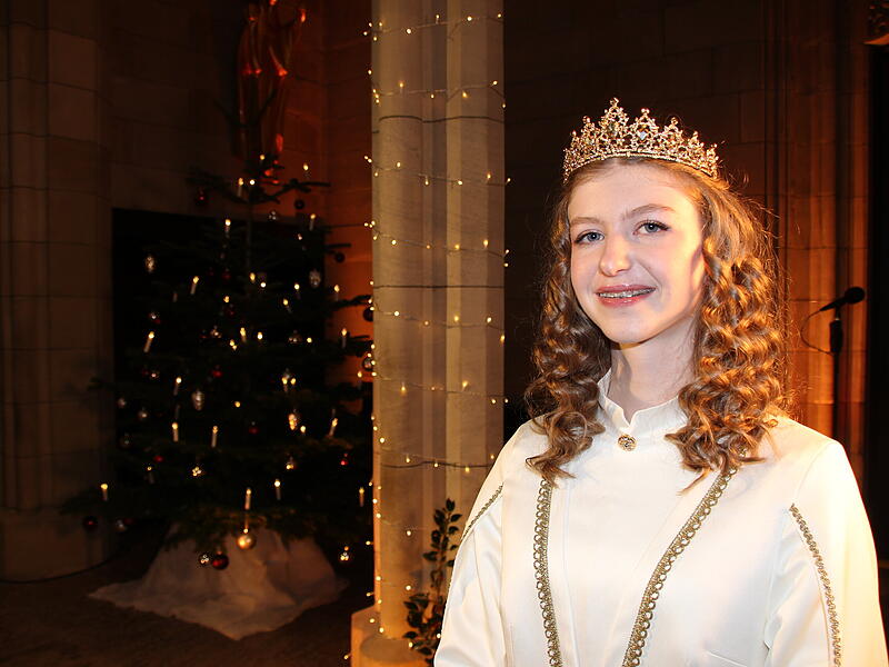 Penelope K&uuml;hne aus Weidach ist das neue Coburger Christkind