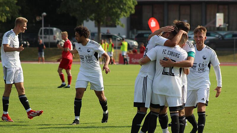 16 Mal durften die Coburger in den bisherigen drei Landesliga-Partien jubeln. 16 Mal durften die Coburger in den bisherigen drei Landesliga-Partien jubeln.