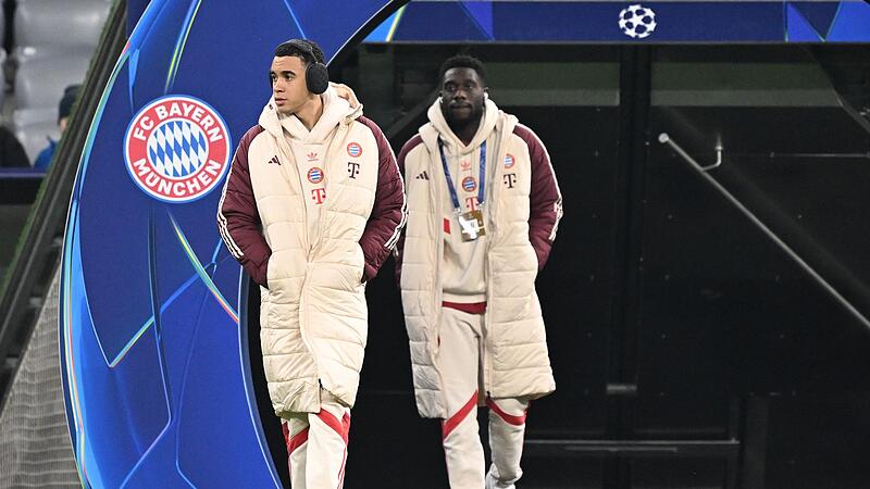 Jamal Musiala und Alphonso Davies
