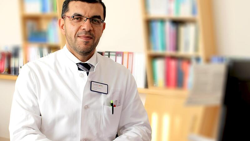 Dr. Saleh Al Hamoud ist Chefarzt der Lungenklinik im Bezirksklinikum Obermain.