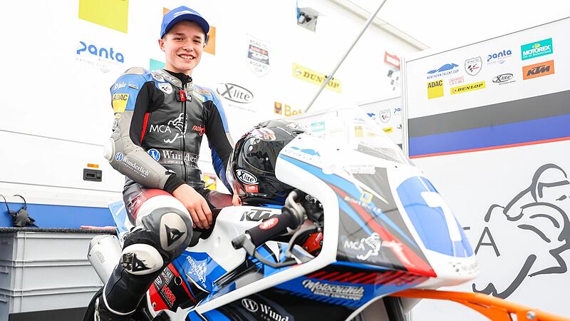 Rocco Caspar Sessler startet am Wochenende auf dem Sachsenring. Rocco Caspar Sessler startet am Wochenende auf dem Sachsenring.
