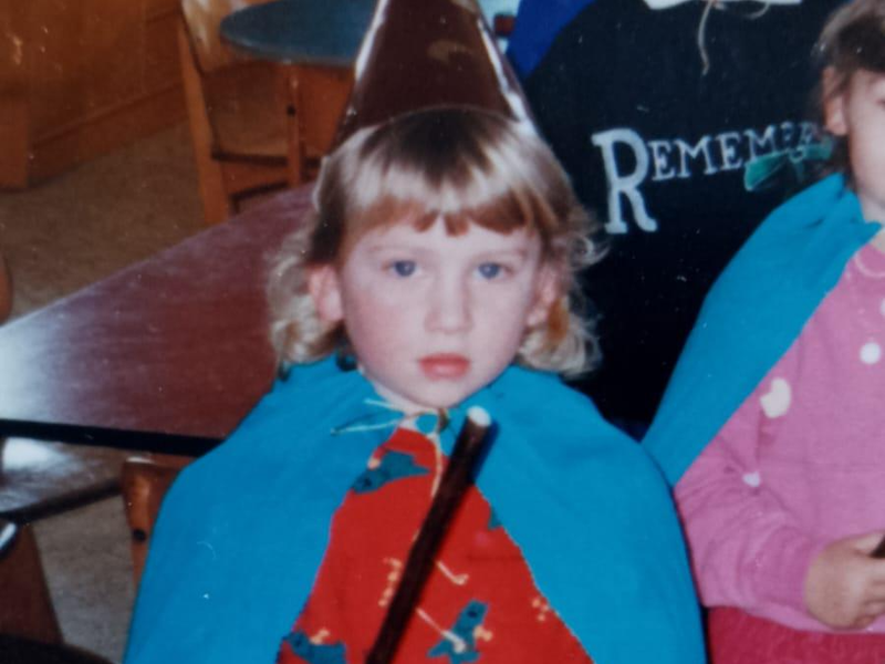 Was die kleine Magierin wohl mit gezaubert hat?