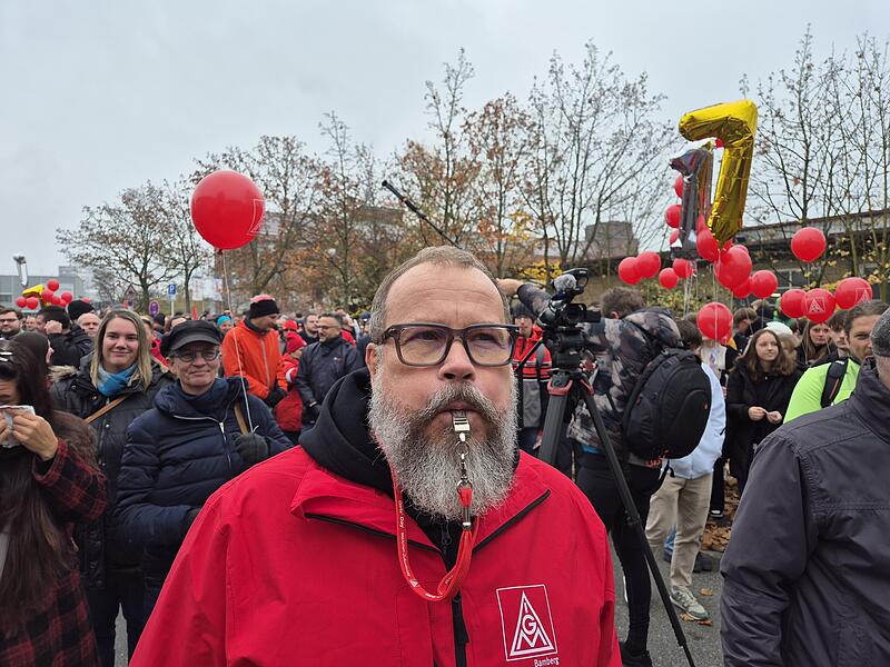 Mario Gutmann ist Betriebsratsvorsitzender bei Bosch Bamberg