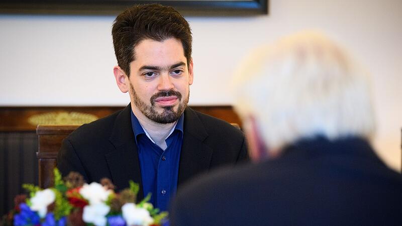 Dirigent Lahav Shani bei Bundespräsident Steinmeier