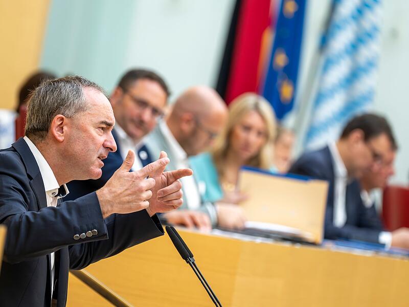 Regierungserkl&auml;rung Hubert Aiwanger