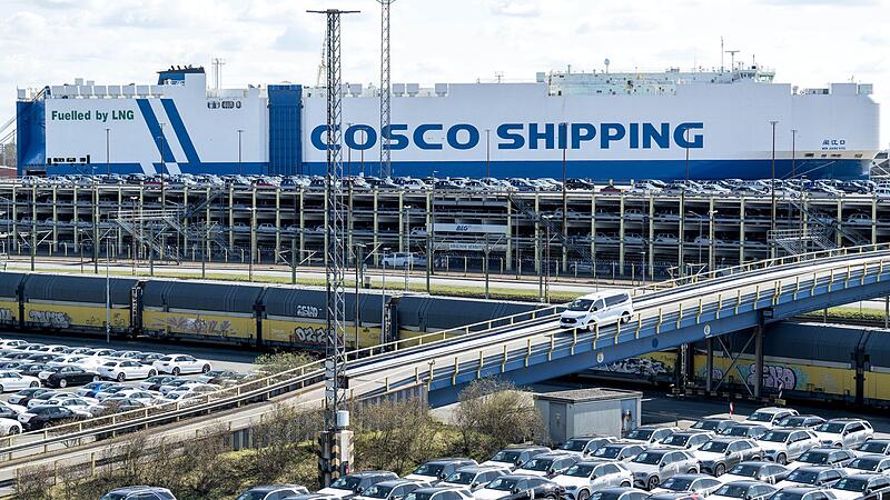 Autoexport &uuml;ber das BLG Autoterminal Bremerhaven