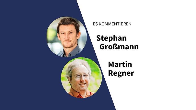 Zwei Redakteure, zwei Meinungen: Stephan Gro&szlig;mann und Martin Regner.